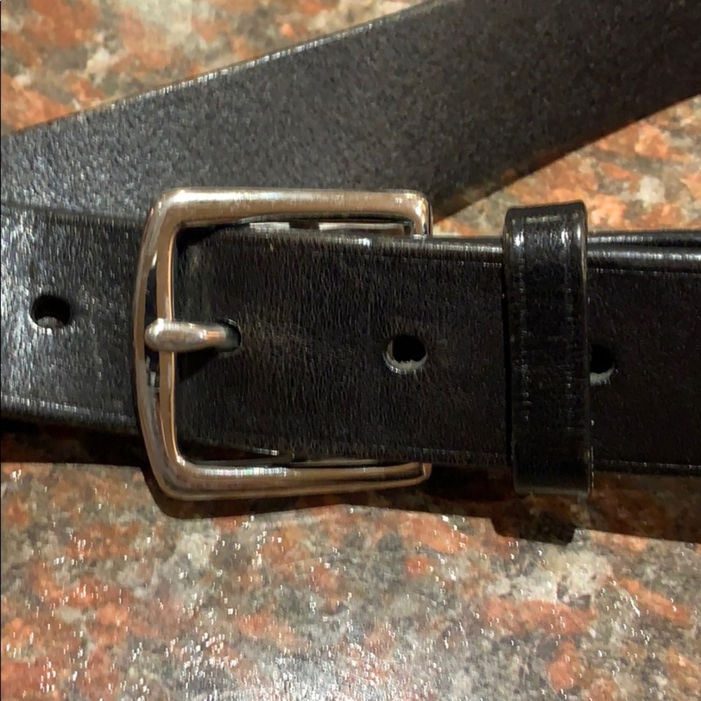 Coach men’s belt in black